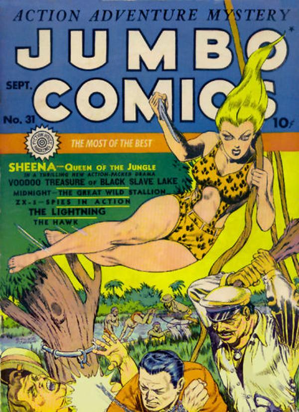 Cover of Jumbo Comics #31