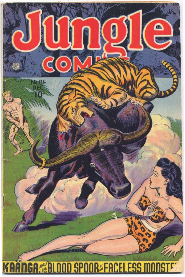 Cover of Jungle Comics #84