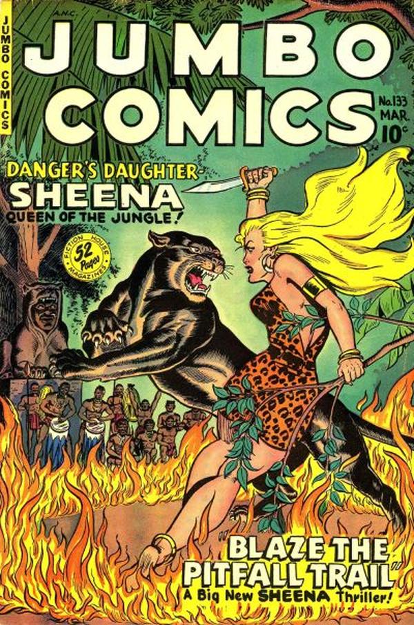 Cover of Jumbo Comics #133