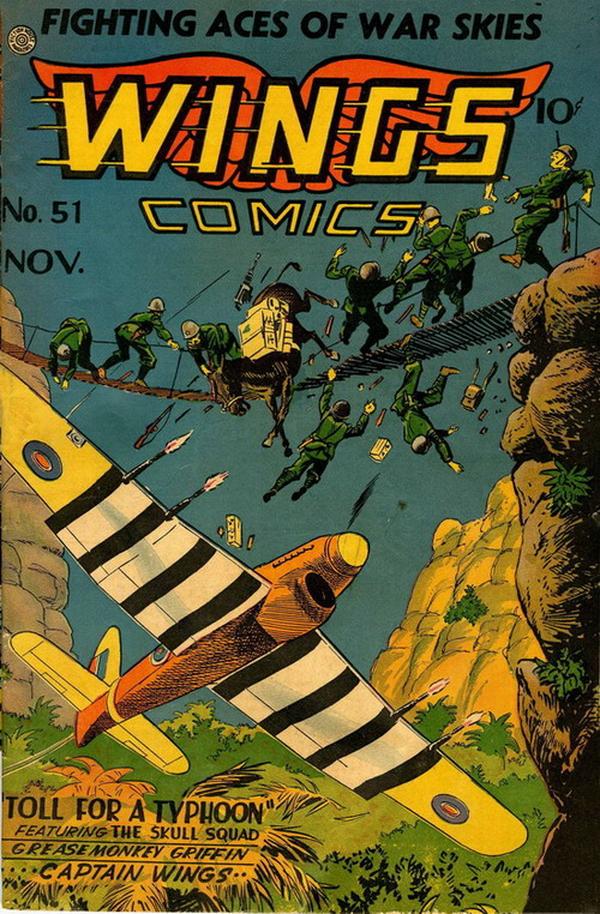 Cover of Wings Comics #51