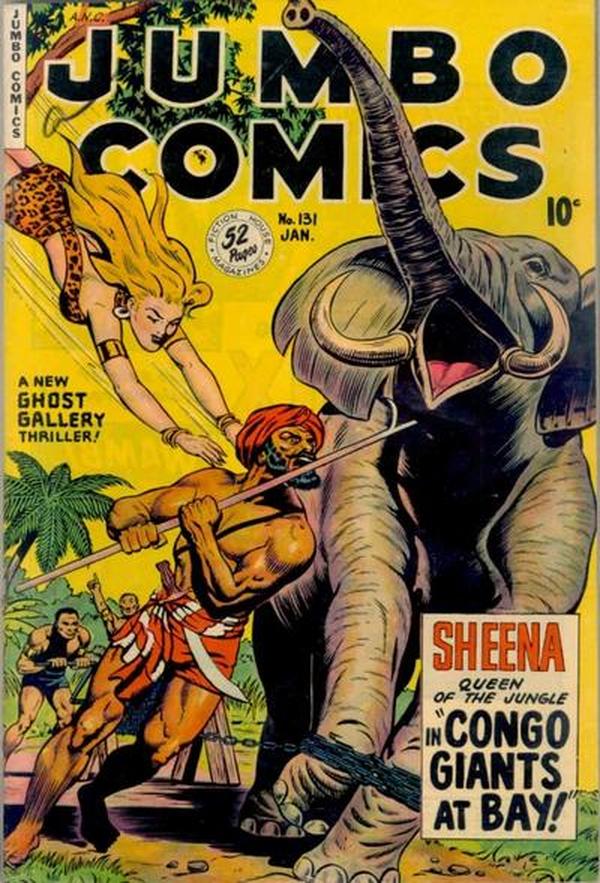 Cover of Jumbo Comics #131