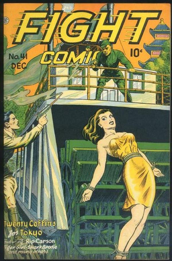 Cover of Fight Comics #41
