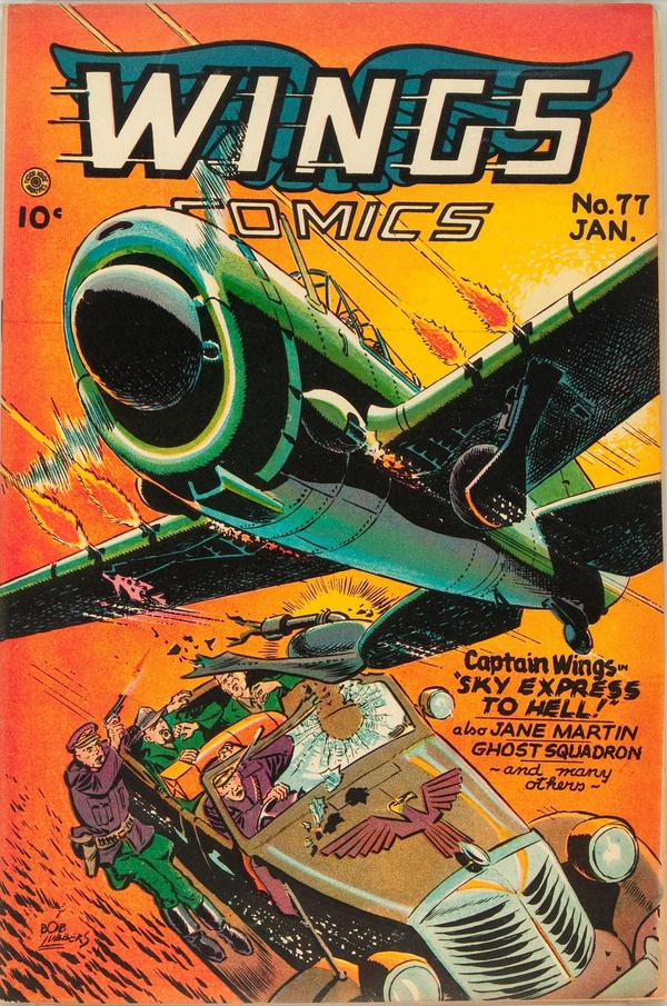 Cover of Wings Comics #77