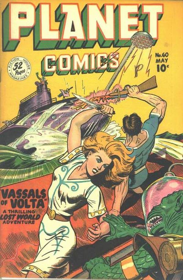 Cover of Planet Comics #60