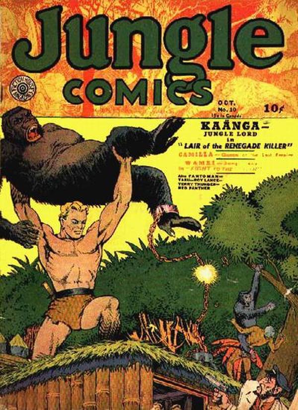 Cover of Jungle Comics #10