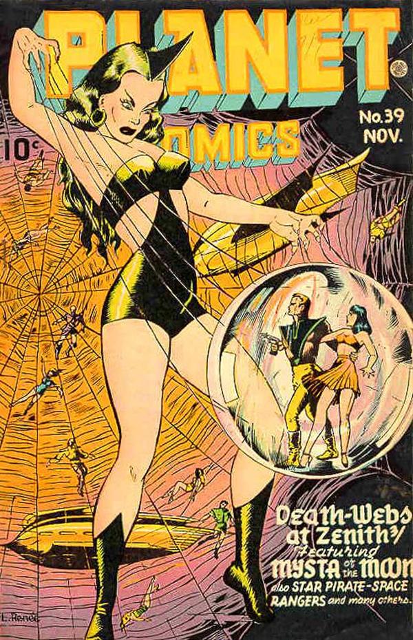 Cover of Planet Comics #39