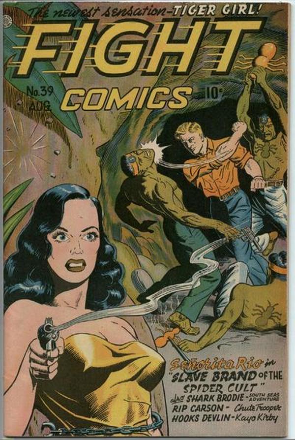 Cover of Fight Comics #39