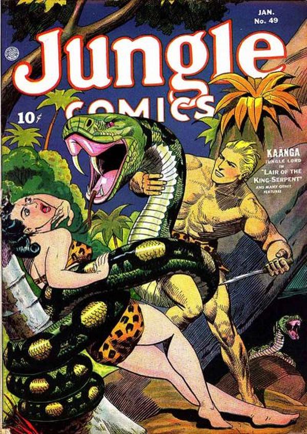 Cover of Jungle Comics #49