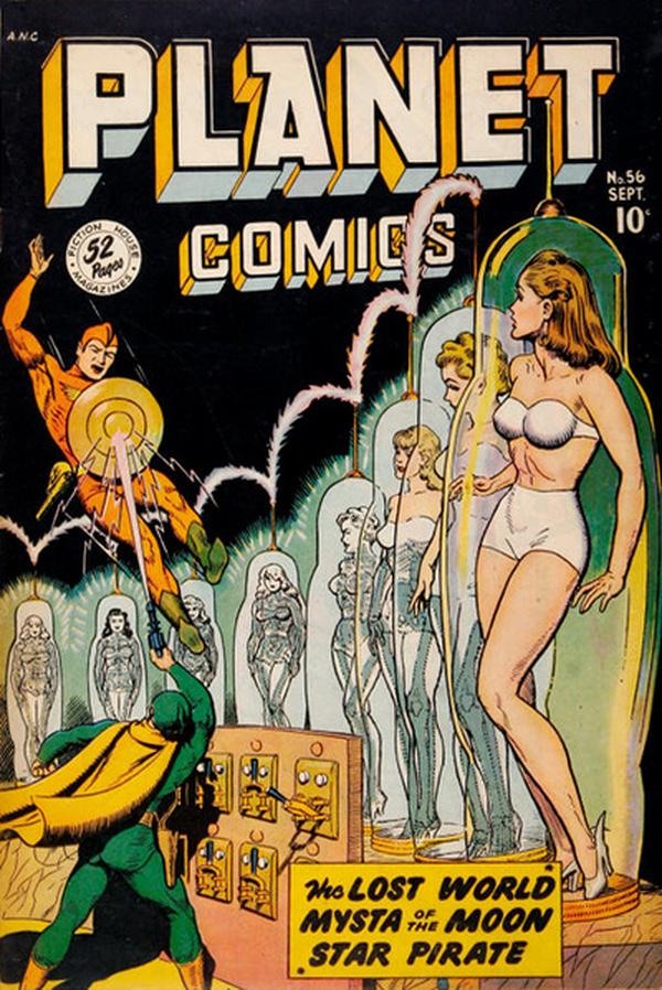 Cover of Planet Comics #56