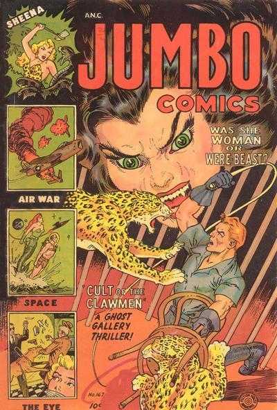 Cover of Jumbo Comics #167