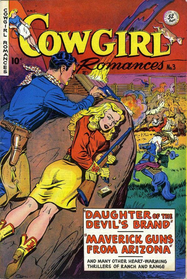 Cover of Cowgirl Romances #3