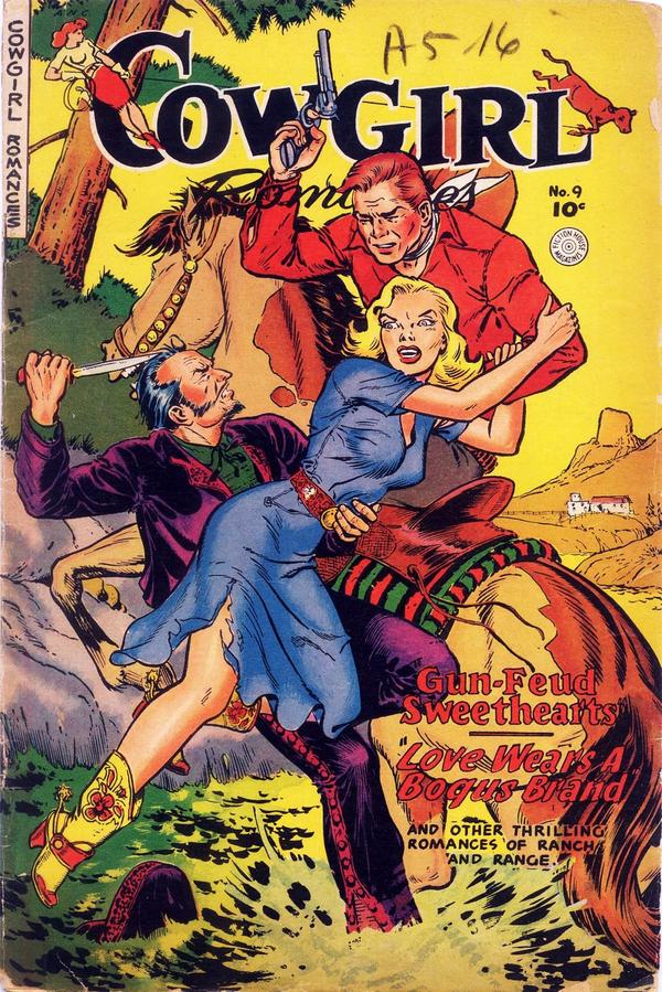 Cover of Cowgirl Romances #9