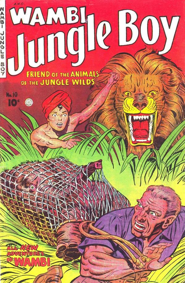 Cover of Wambi, Jungle Boy #10