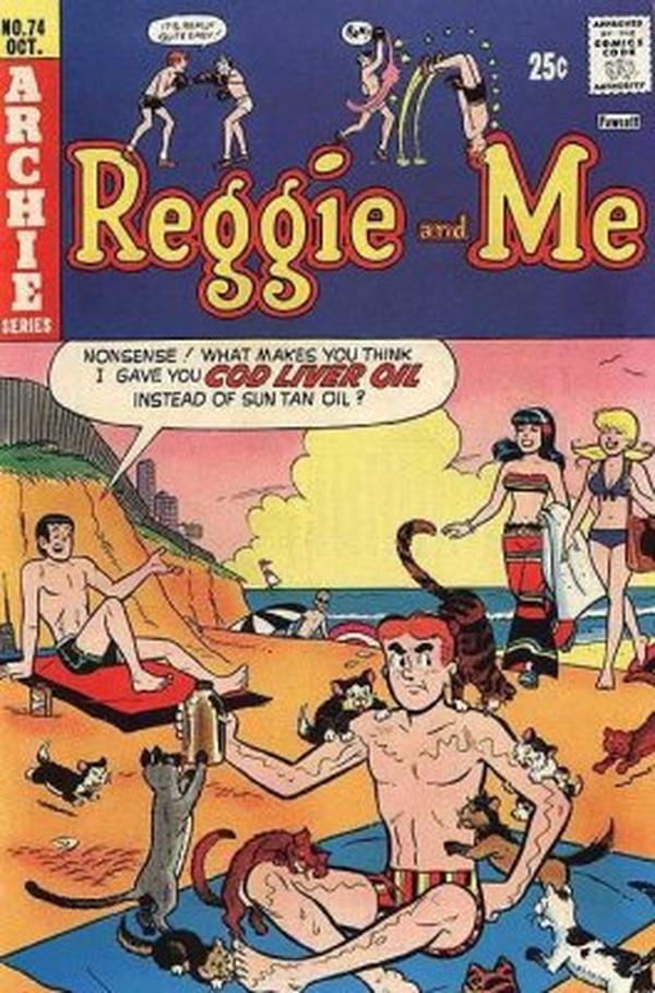 Reggie and Me (1966) #74 cover