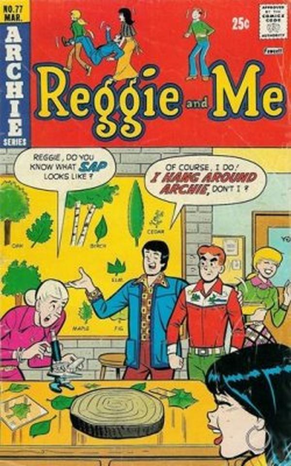 Reggie and Me (1966) #77 cover
