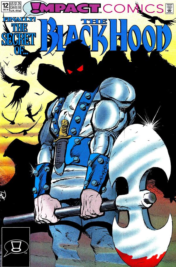 Black Hood (1991) #12 cover