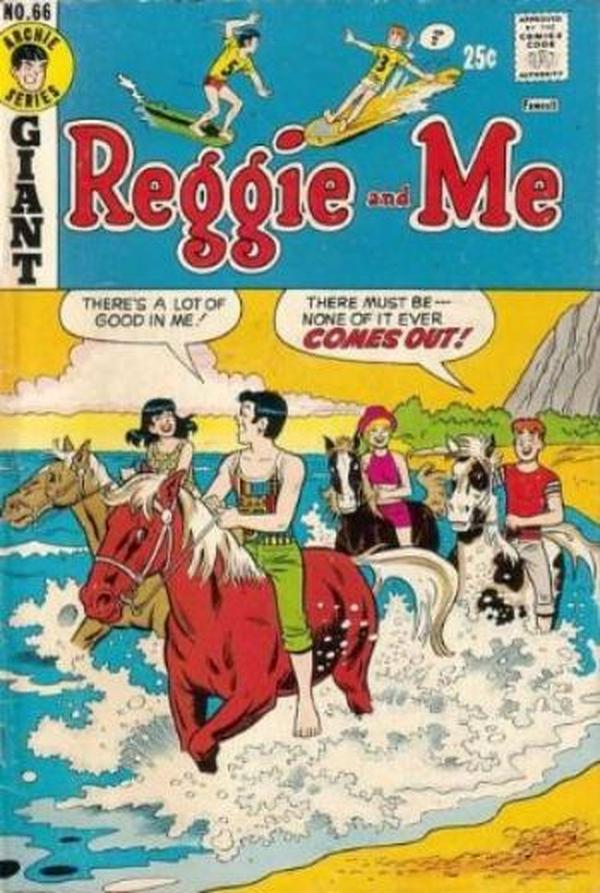 Reggie and Me (1966) #66 cover