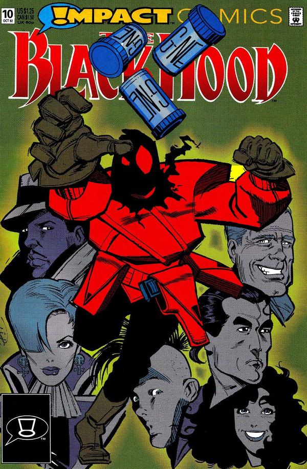 Black Hood (1991) #10 cover
