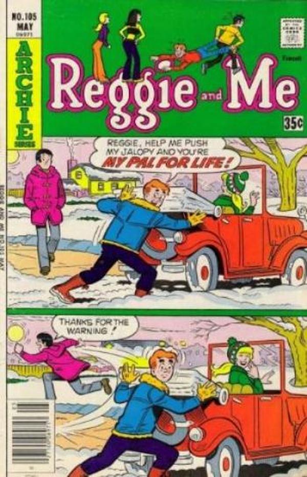 Reggie and Me (1966) #105 cover
