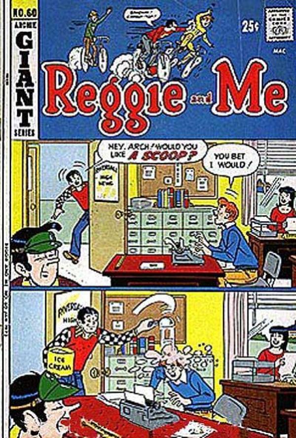 Reggie and Me (1966) #60 cover