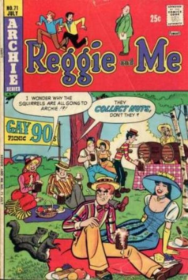 Reggie and Me (1966) #71 cover