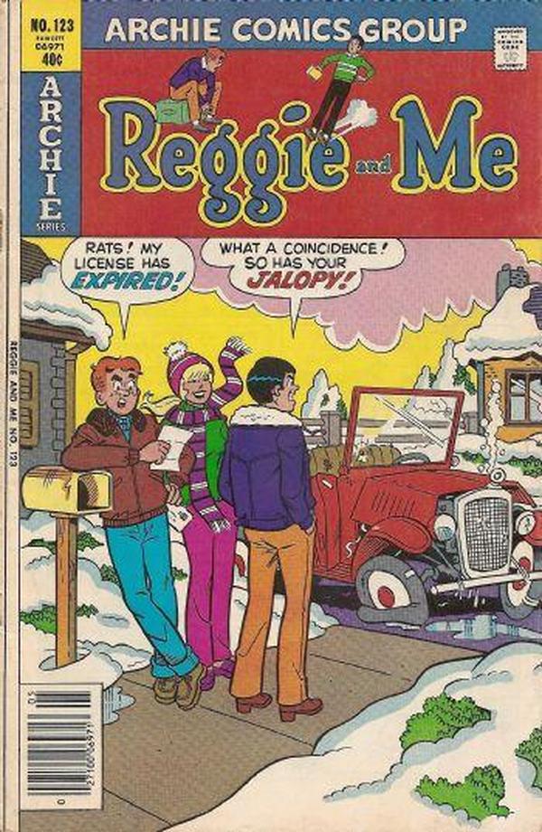 Reggie and Me (1966) #123 cover