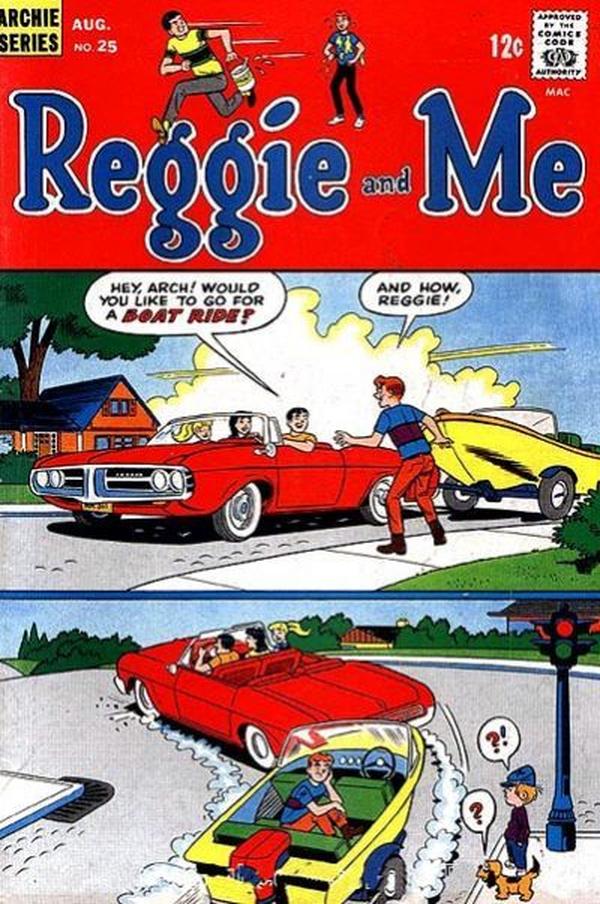 Reggie and Me (1966) #25 cover