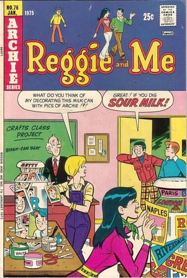 Reggie and Me (1966) #76 cover