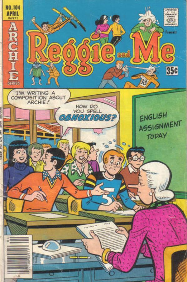 Reggie and Me (1966) #104 cover