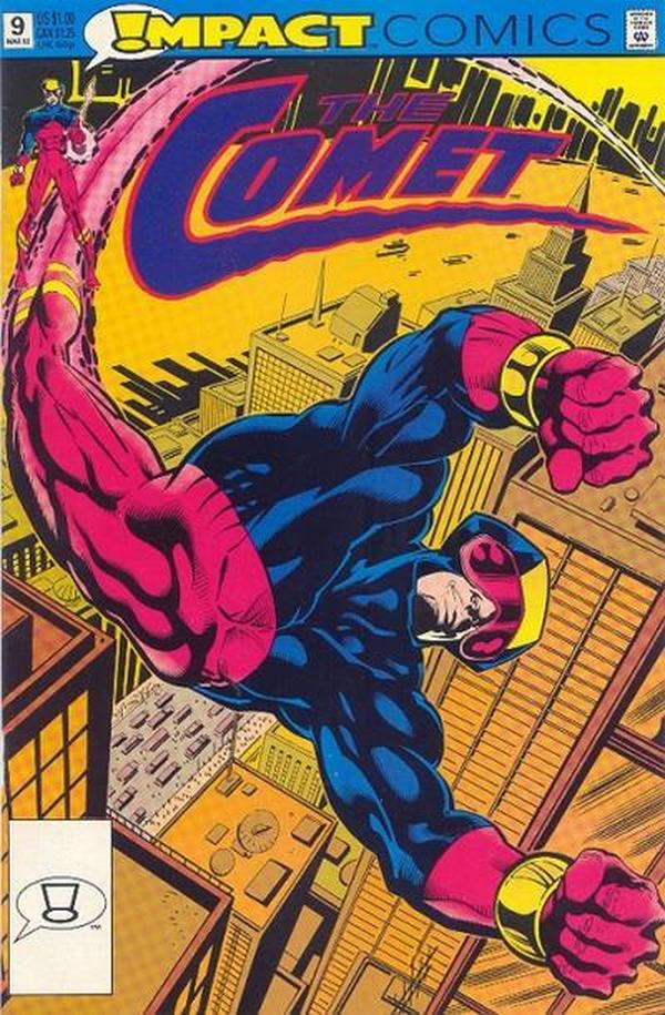 The Comet (1991) #9 cover