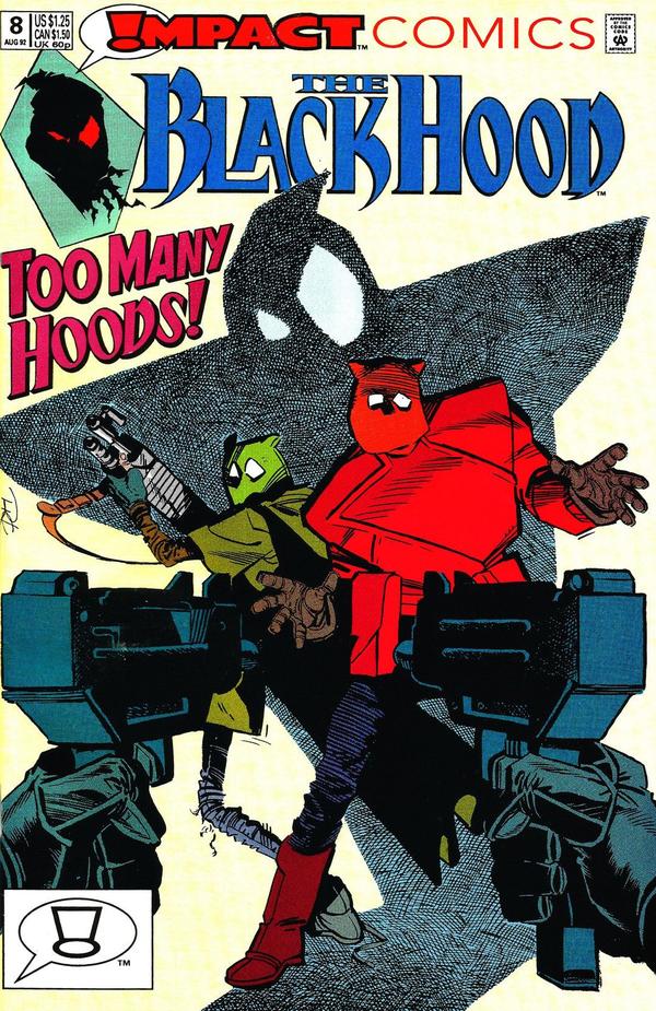 Black Hood (1991) #8 cover