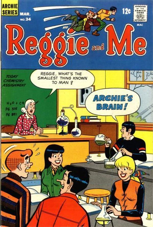 Reggie and Me (1966) #34 cover