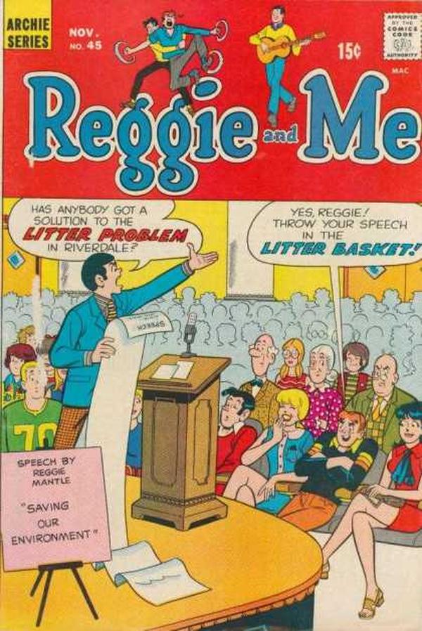 Reggie and Me (1966) #45 cover