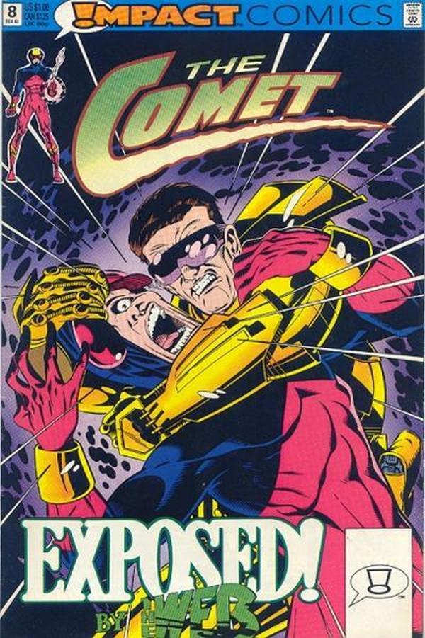 The Comet (1991) #8 cover
