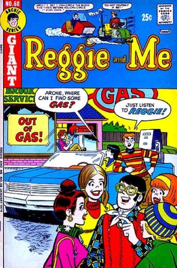Reggie and Me (1966) #68 cover