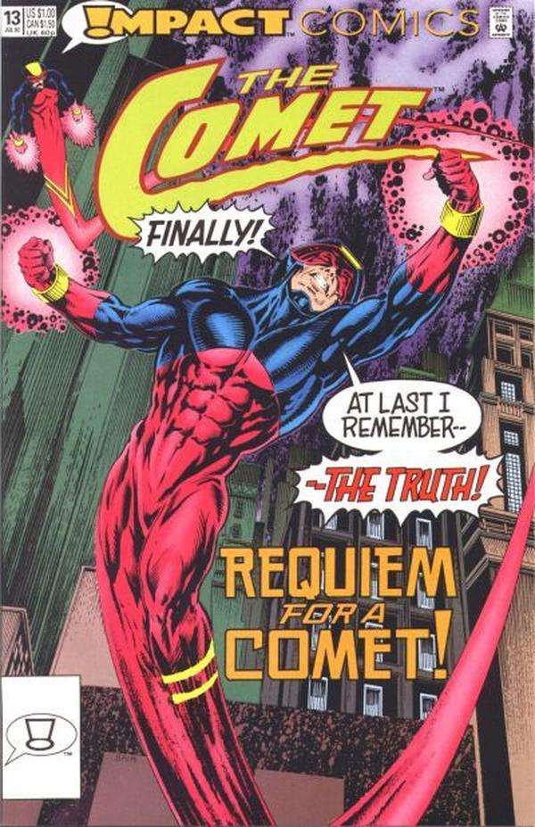 The Comet (1991) #13 cover