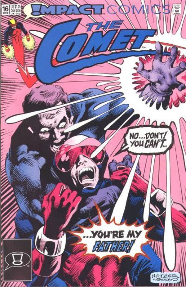 The Comet (1991) #16 cover
