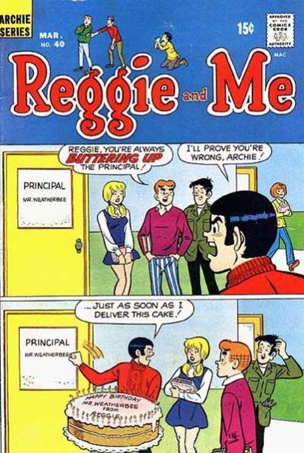 Reggie and Me (1966) #40 cover
