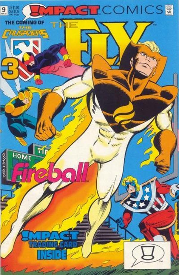 The Fly (1991) #9 cover
