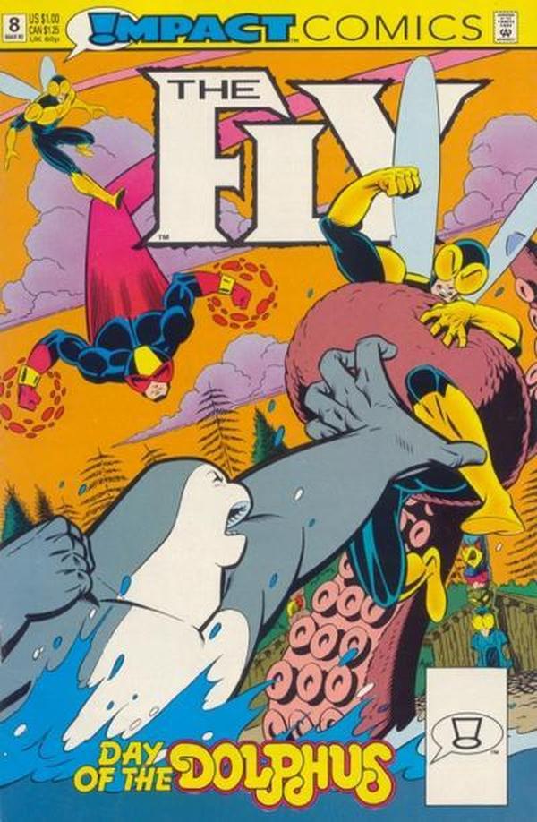 The Fly (1991) #8 cover