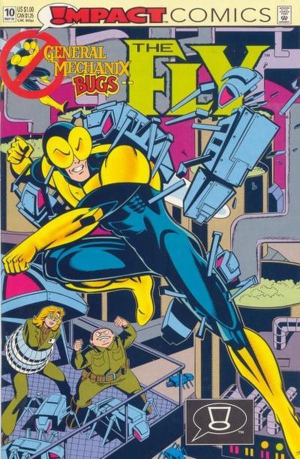 The Fly (1991) #10 cover