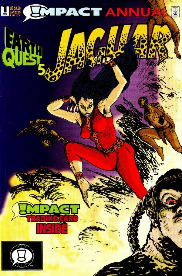 The Jaguar Annual (1992) #1 cover