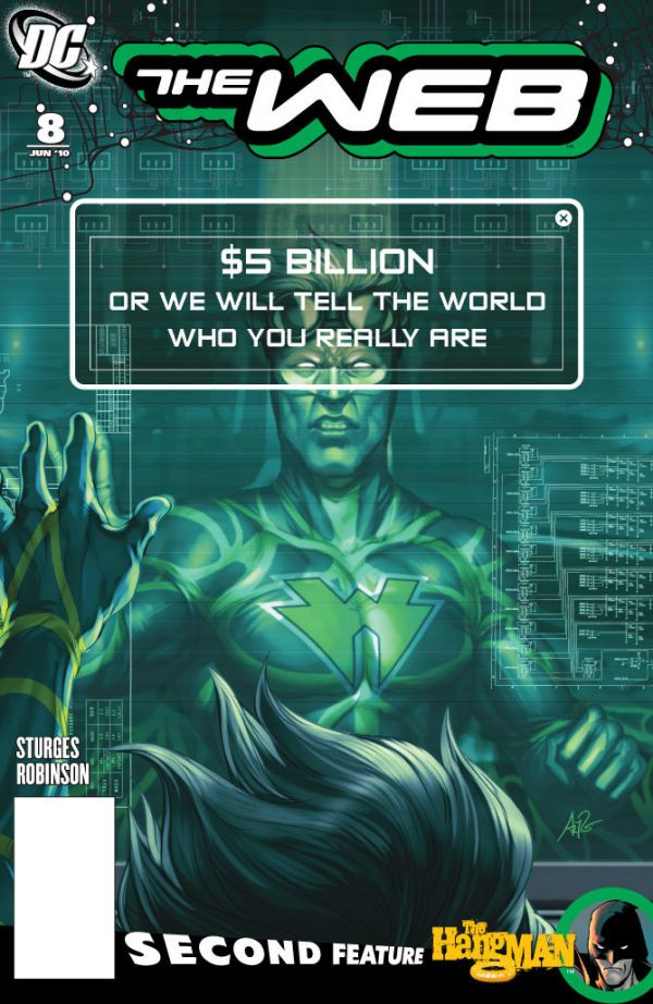 The Web (2009) #8 cover