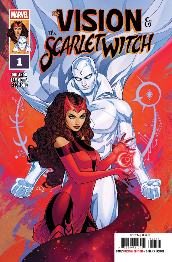 Cover for The Vision and The Scarlet Witch (2025) #1