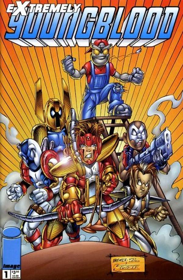Extremely Youngblood (1996) #1 cover
