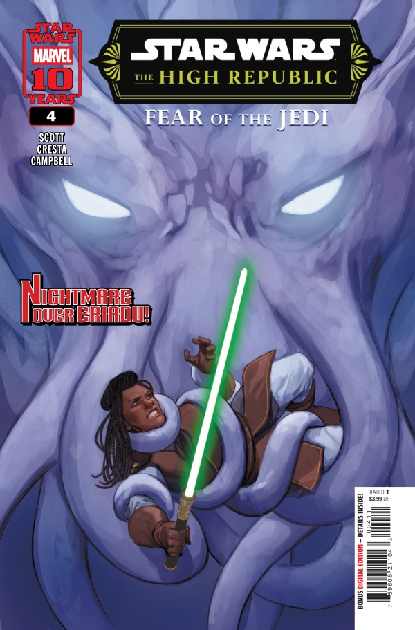 Cover for Star Wars: The High Republic – Fear of the Jedi (2025) #4