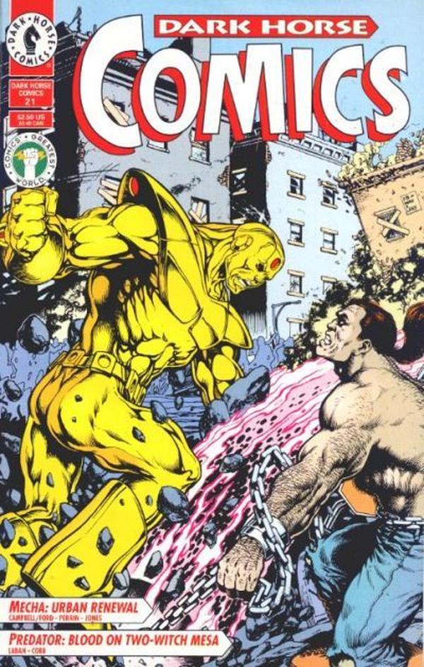 Dark Horse Comics (1992) #21 cover