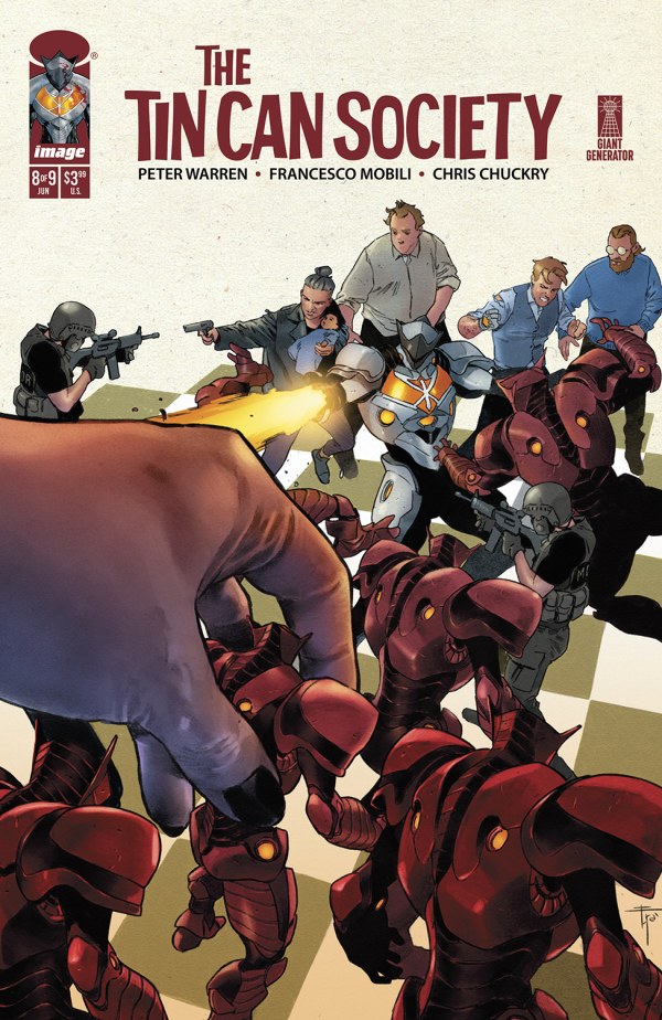 Cover for The Tin Can Society (2024) #8