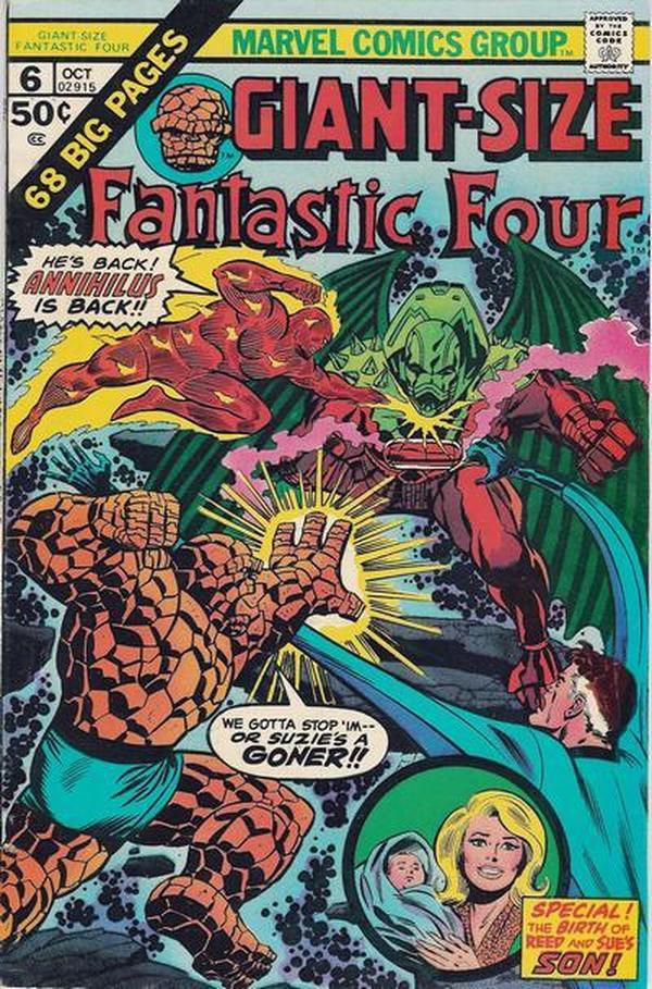 Cover of Giant-Size Fantastic Four