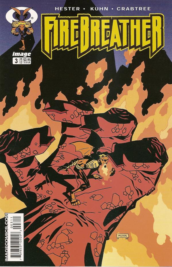 Firebreather #3 cover